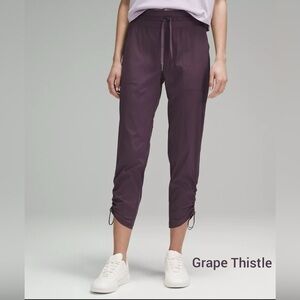 Lululemon Dance Studio Mid-Rise Cropped Pant - Grape Thistle SZ 2